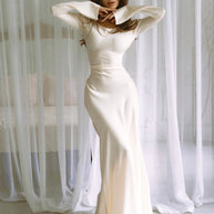 WW | Leichte Maxikleid mit Romantischem Schnitt