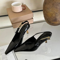 WW | Slingback-High-Heels Für Frauen