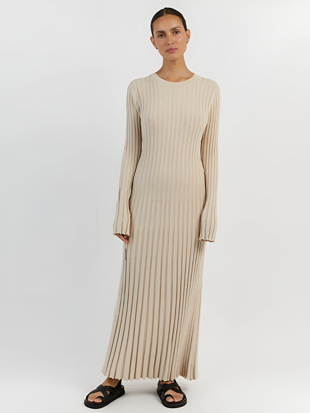 W&W Mode | Maxi Strickkleid