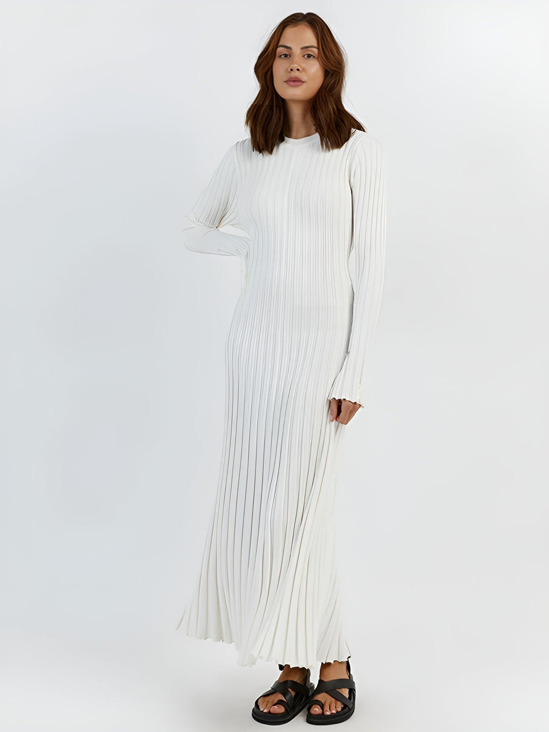 W&W Mode | Maxi Strickkleid
