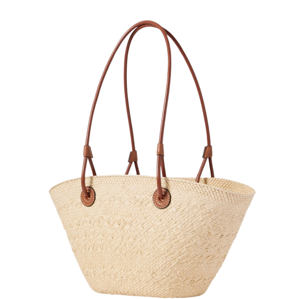 W&W Mode | Strohtasche Mit Details