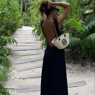WW | Strohtasche Mit Details
