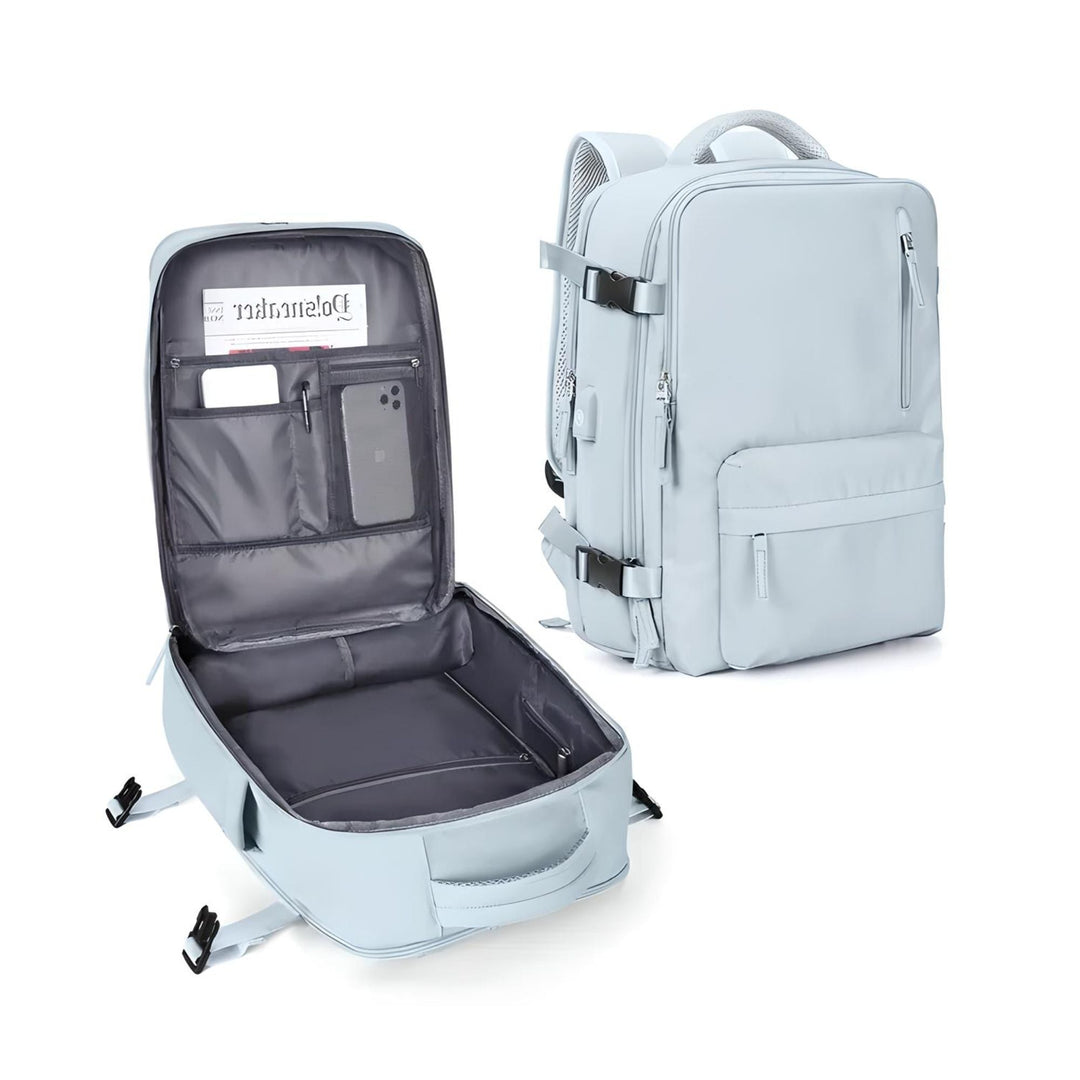 W&W Mode | Erweiterbarer Rucksack für Handgepäck