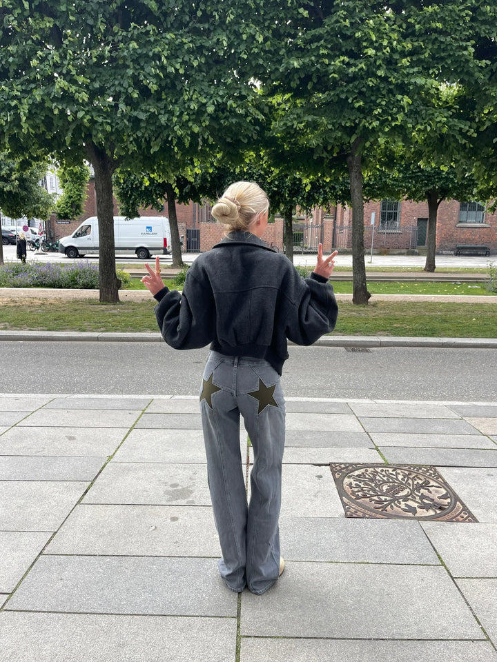 W&W Mode | Loose Fit Jeans Mit Sternen