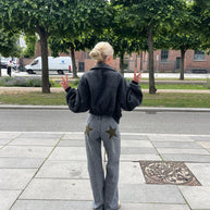 WW | Loose Fit Jeans Mit Sternen