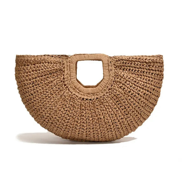 WW | Frauen Stroh Strandtasche