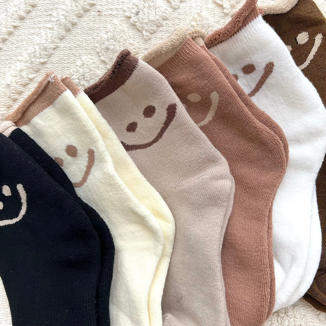 WW | Gesicht Sockenpaket Mit Fröhlichen Gesichtchen Für Jedes Outfit