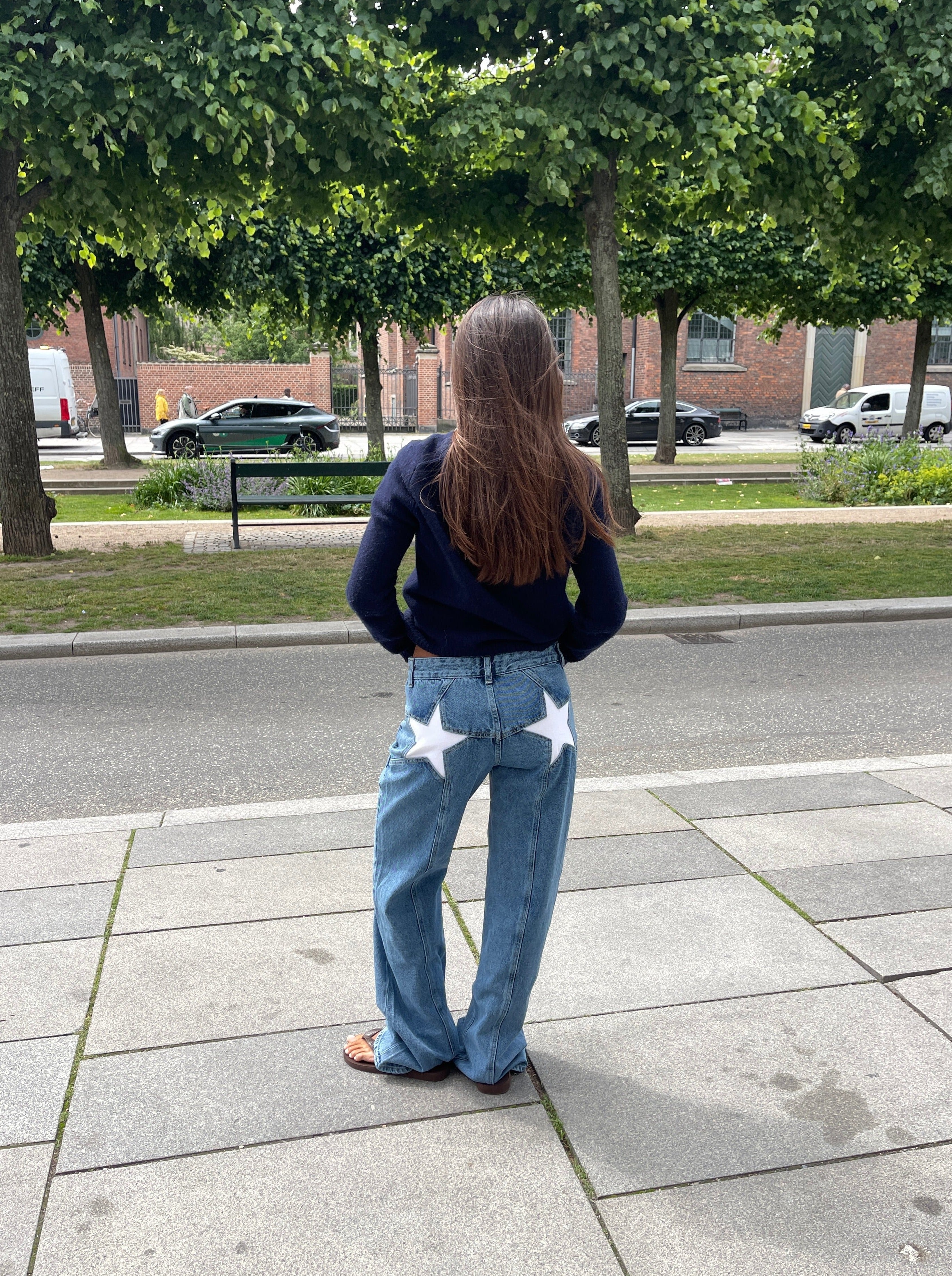 WW | Loose Fit Jeans Mit Sternen