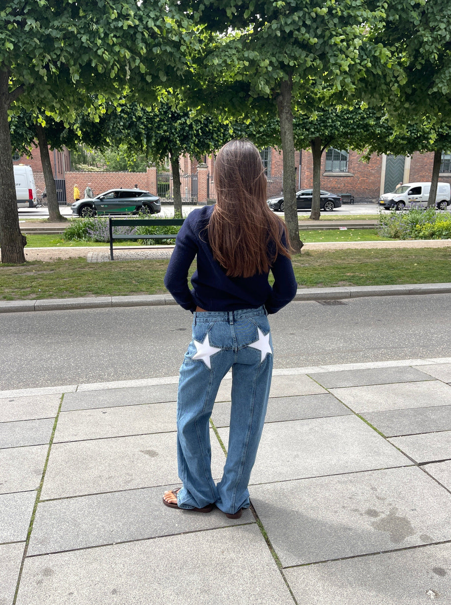 WW | Loose Fit Jeans Mit Sternen
