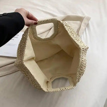 WW | Frauen Stroh Strandtasche