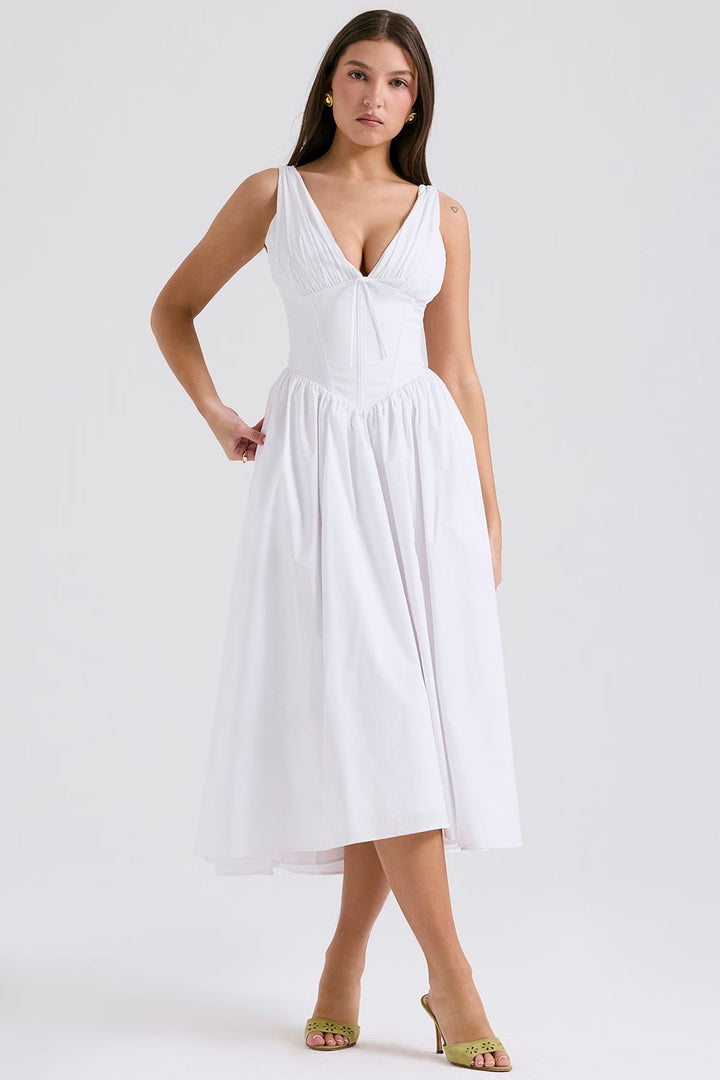 W&W Mode | Abendkleid mit klassischer Silhouette Für Frauen