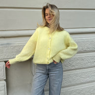 WW | Strick Frauen Strickjacke Mit Knöpfen