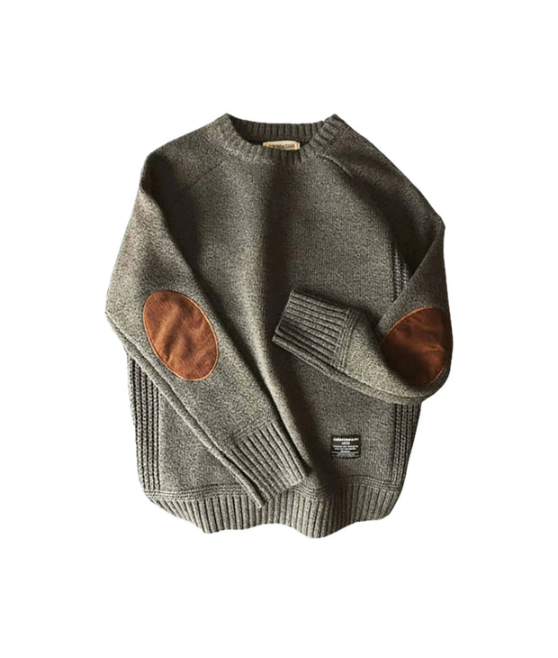WW | Pullover mit zeitlosem Ellbogenpatch