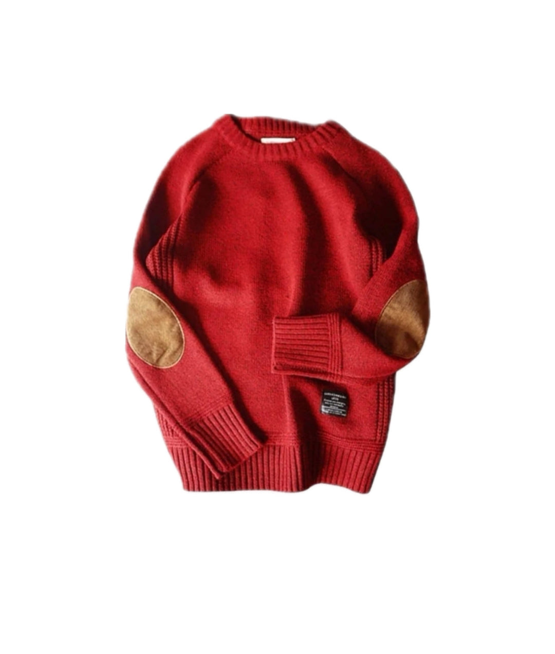 W&W Mode | Pullover mit zeitlosem Ellbogenpatch