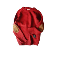 WW | Pullover mit zeitlosem Ellbogenpatch