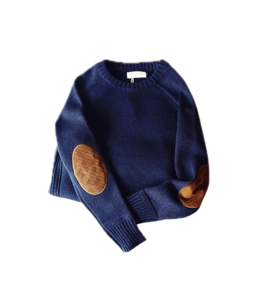 WW | Pullover mit zeitlosem Ellbogenpatch
