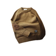 WW | Pullover mit zeitlosem Ellbogenpatch