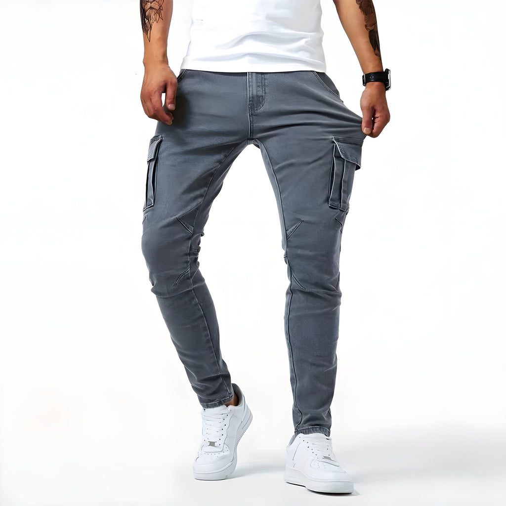 Wolff | Bequeme Stretch-Denim-Hose