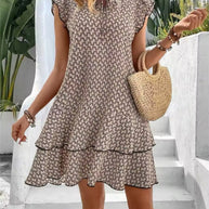 WW | Weinlese A-Linie Sommerkleid