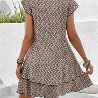 WW | Weinlese A-Linie Sommerkleid