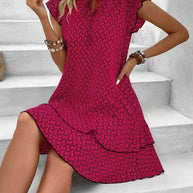 WW | Weinlese A-Linie Sommerkleid