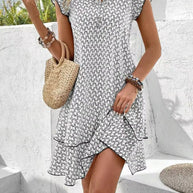 WW | Weinlese A-Linie Sommerkleid