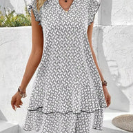 WW | Weinlese A-Linie Sommerkleid