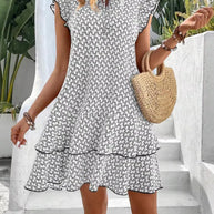 WW | Weinlese A-Linie Sommerkleid
