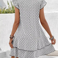 WW | Weinlese A-Linie Sommerkleid