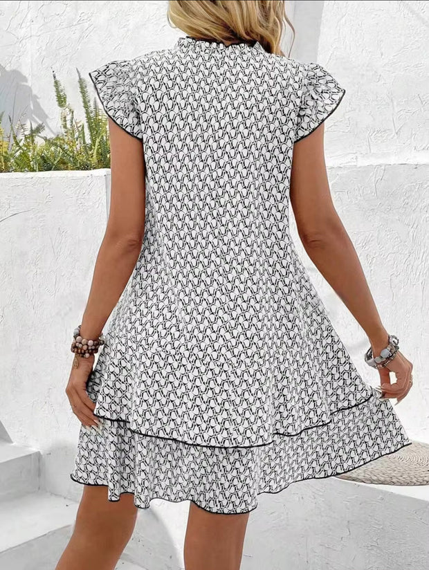 WW | Weinlese A-Linie Sommerkleid