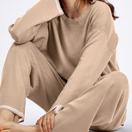 WW Elastisches Strick-Lounge-Set