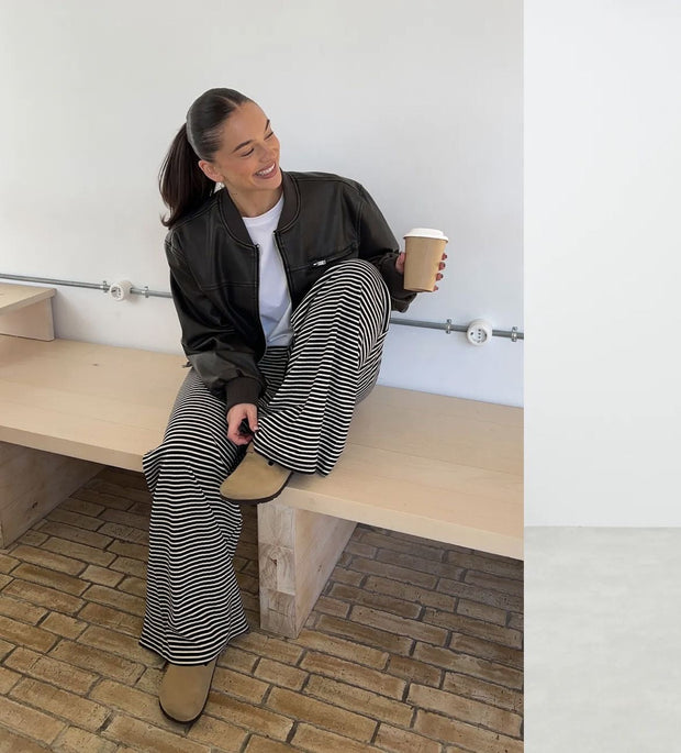 WW | Coole Gestreifte Hose Für Einen Frischen Look
