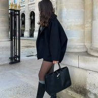 WW | Übergröße Wollmantel