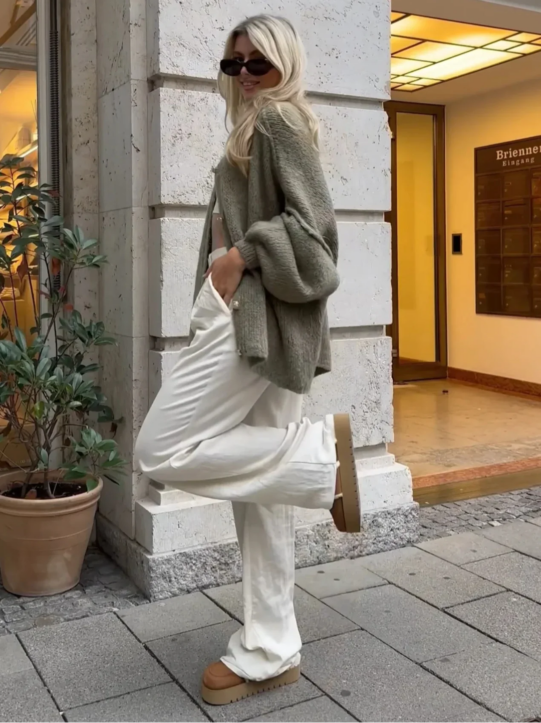 W&W Mode | Übergröße Strickjacke