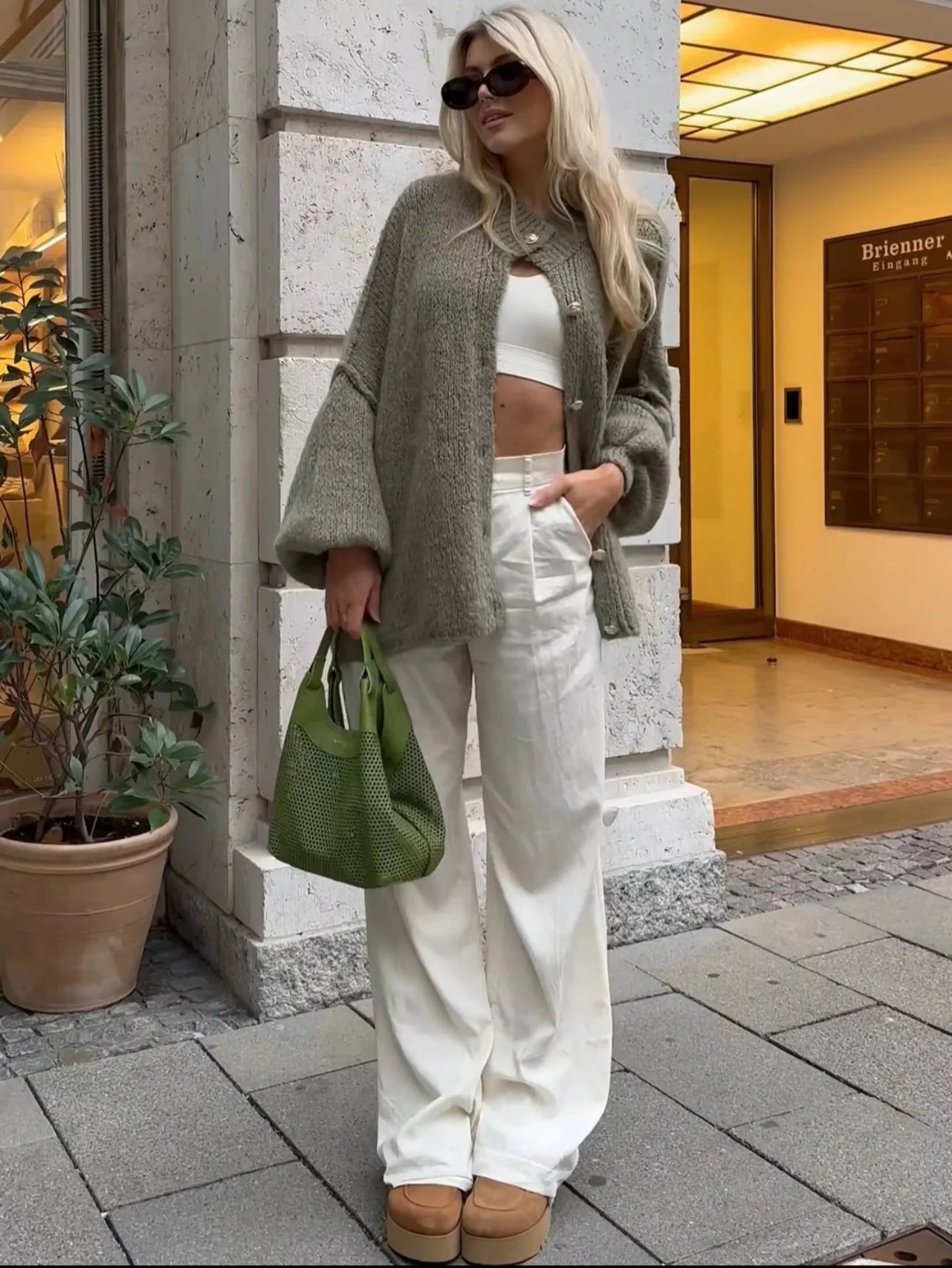 WW | Übergröße Strickjacke