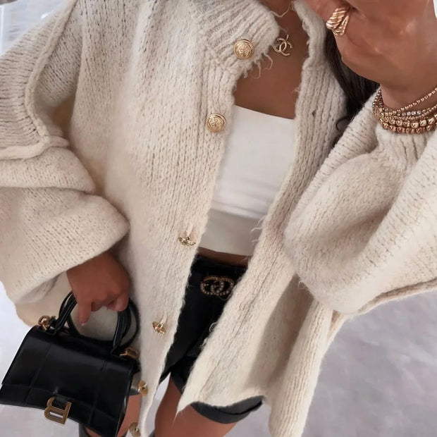 WW | Übergröße Strickjacke