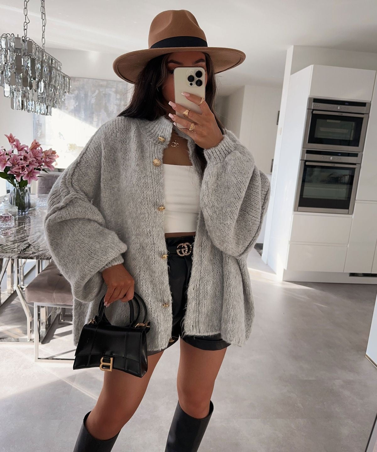 WW | Übergroßer Strickjacke Für Damen