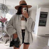 WW | Übergröße Strickjacke