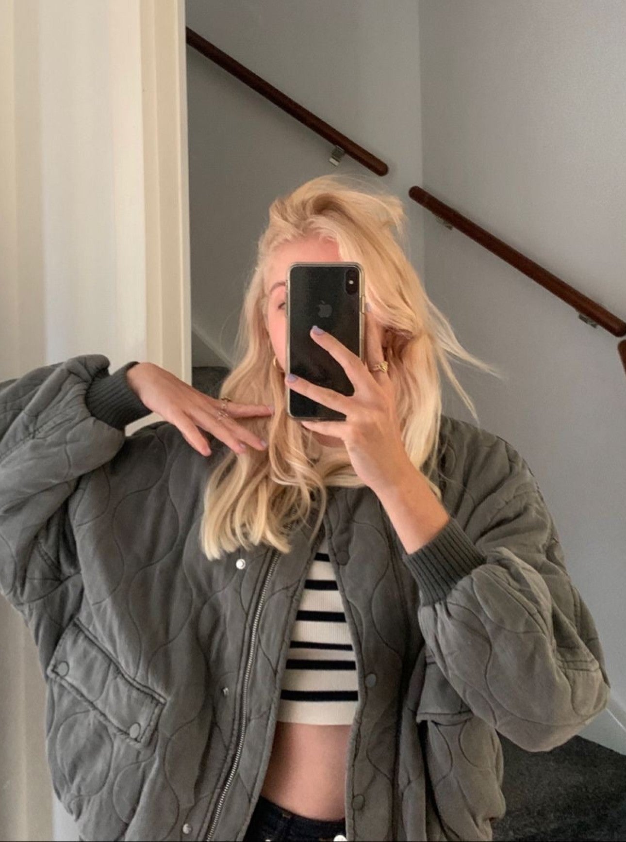 WW | Gepolsterte Bomberjacke