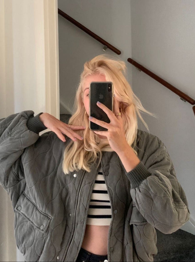 WW | Gepolsterte Bomberjacke