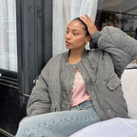 WW | Gepolsterte Bomberjacke