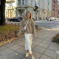WW | Satin Maxirock Für Damen