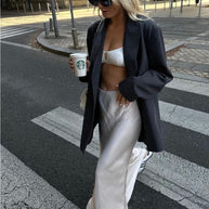 WW | Satin Maxirock Für Damen