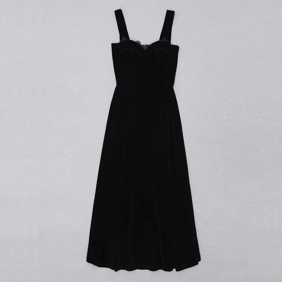 Teelanges Ballkleid im Stil mit herzförmigem Ausschnitt