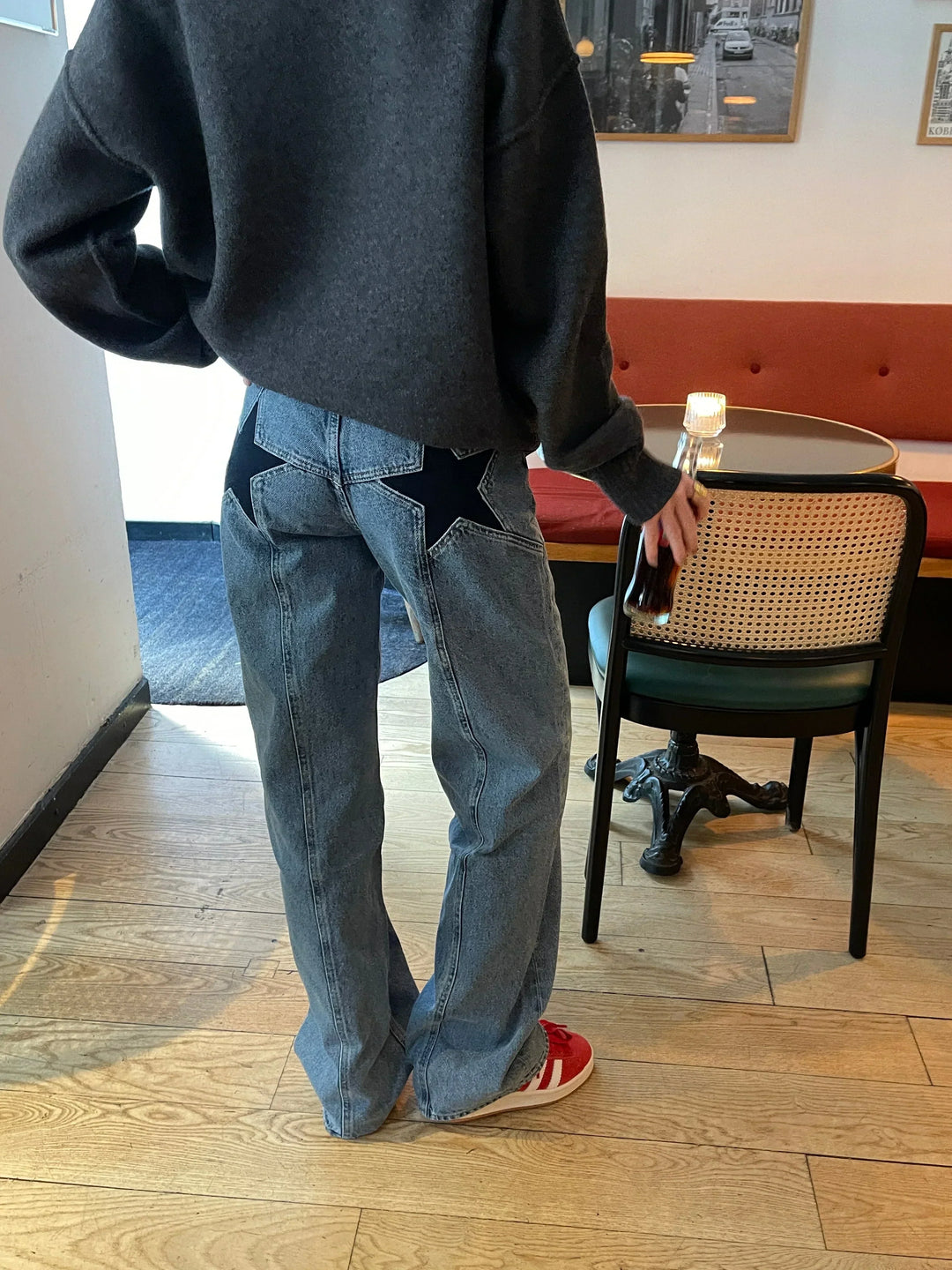 W&W Mode | Loose Fit Jeans Mit Sternen