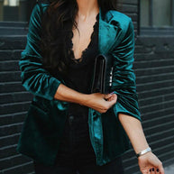 WW | Velours Blazer für Damen