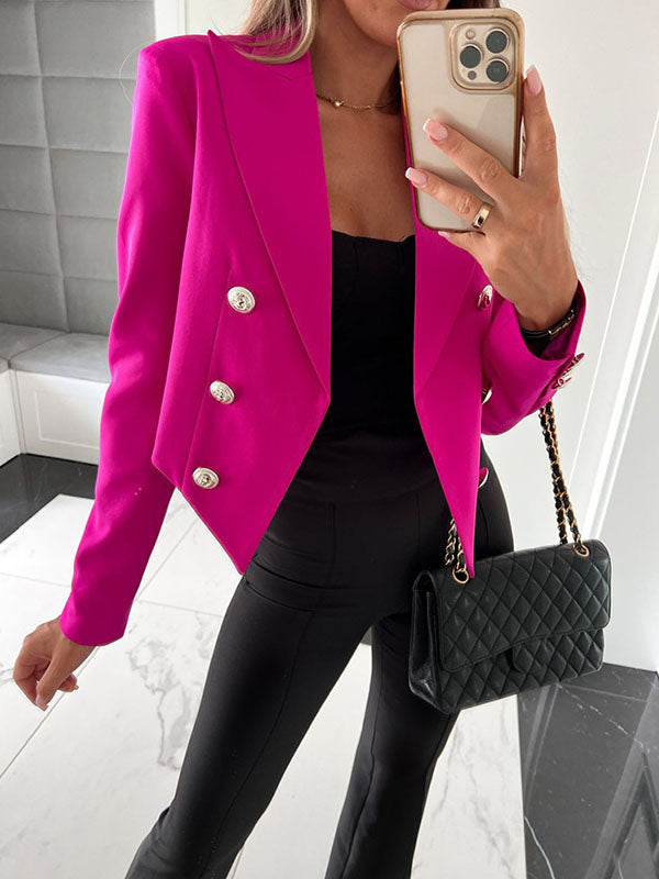 WW | Cropped Blazer Für Moderne Eleganz Und Flair Für Frauen