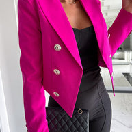 WW | Cropped Blazer Für Moderne Eleganz Und Flair Für Frauen