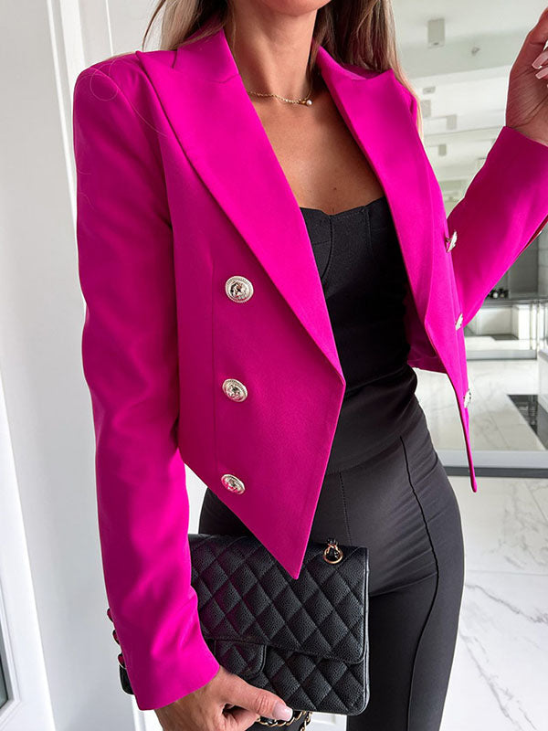 WW | Cropped Blazer Für Moderne Eleganz Und Flair Für Frauen