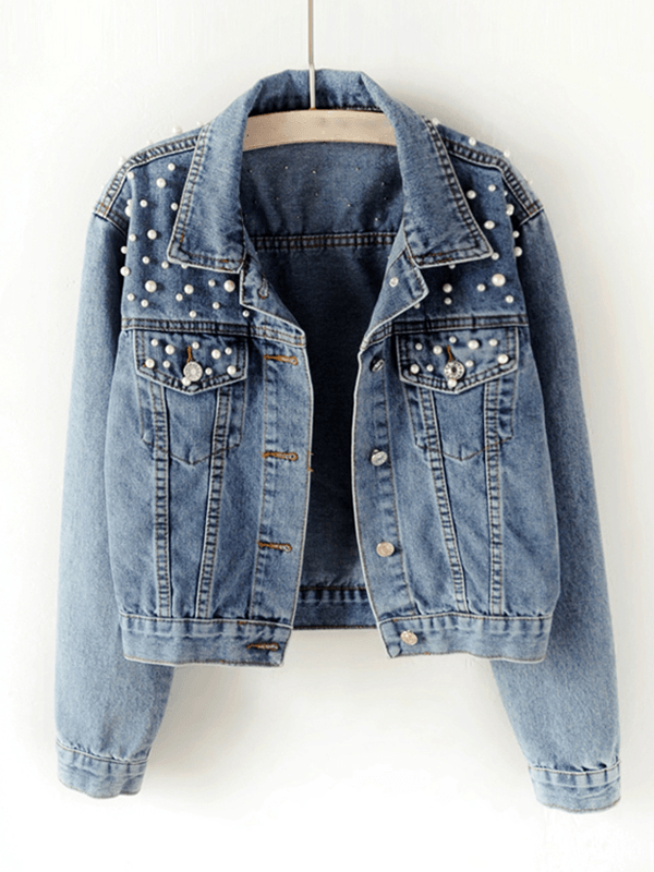 W&W Mode | Damen Jeansjacke für den täglichen Gebrauch